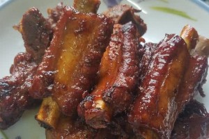 叉烧排骨的家常做法广东人常吃的一道美食简略下饭滋味香