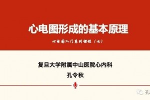 心电图构成的基本原理一扫而光 心电图构成的基本原理一扫而光